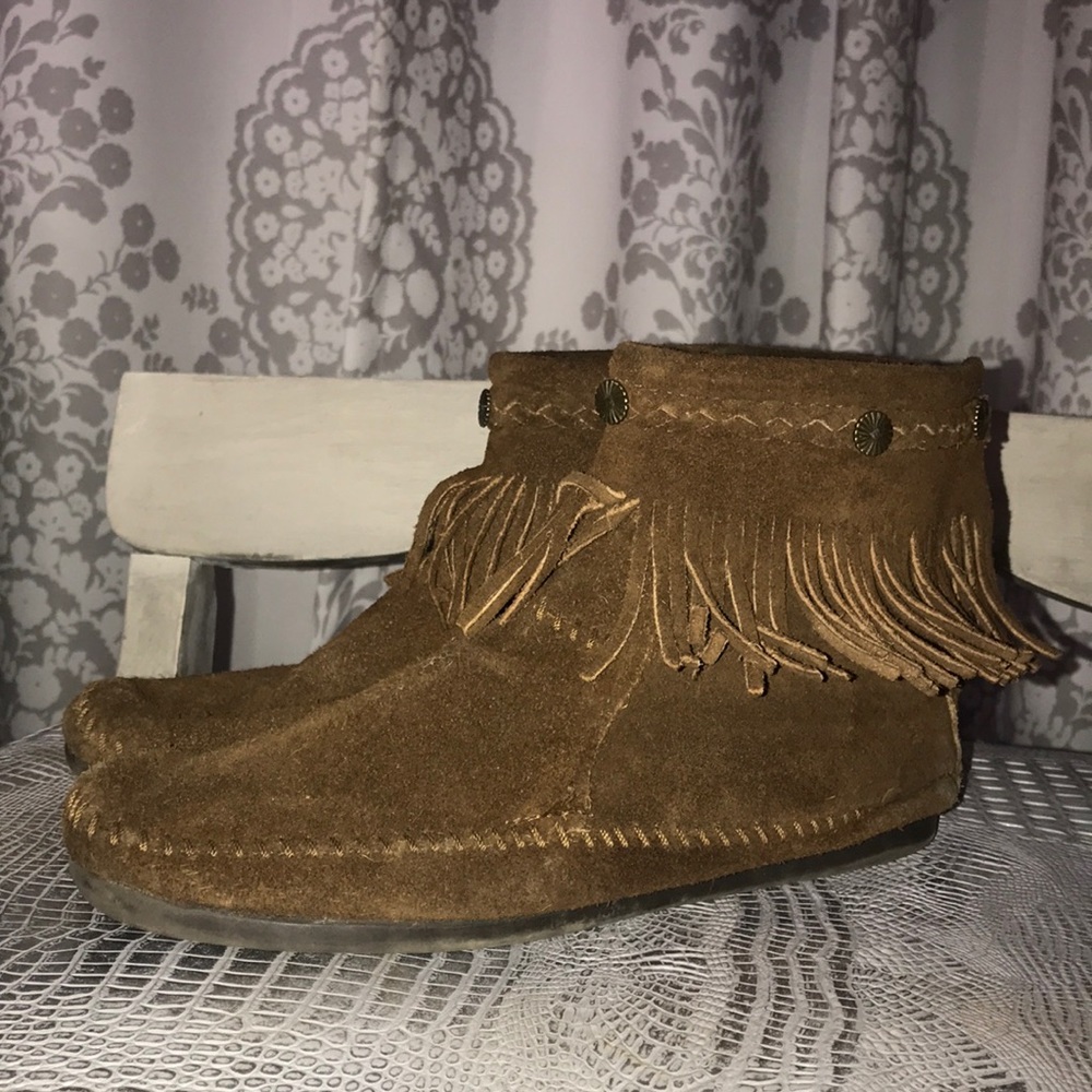 Minnetonka booties